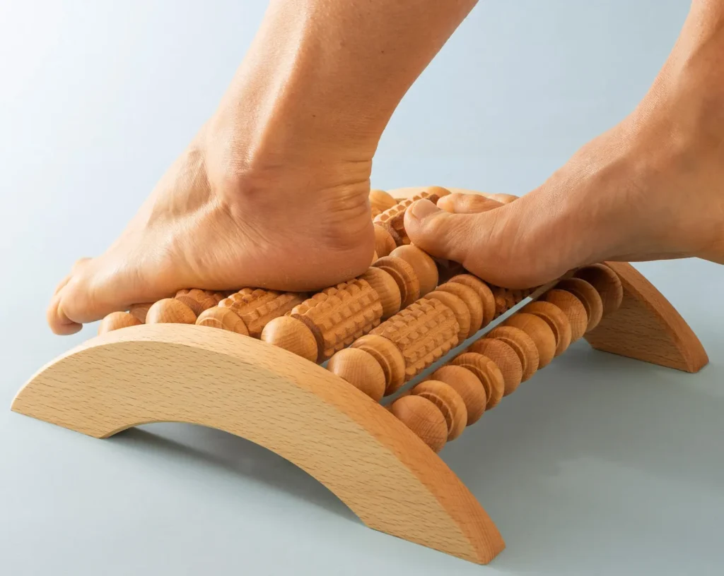 Our wooden foot massager support team, ready to help with your roller inquiries.