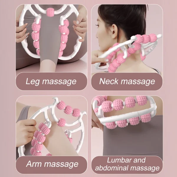 20 Wheel Anti-Cellulite Leg Massager Roller Tool