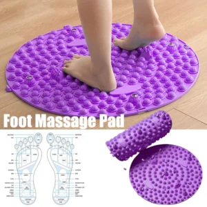 Acupressure Foot Massage Mat with Magnetic Therapy Points