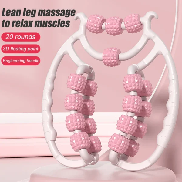 20 Wheel Anti-Cellulite Leg Massager Roller Tool