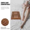 Ergonomic Wooden Foot Massager Roller for Pain Relief
