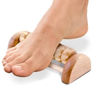 Portable Wooden Foot Massager for Plantar Fasciitis Relief